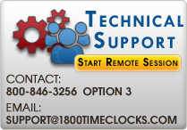 Contact Technical Support for assistance